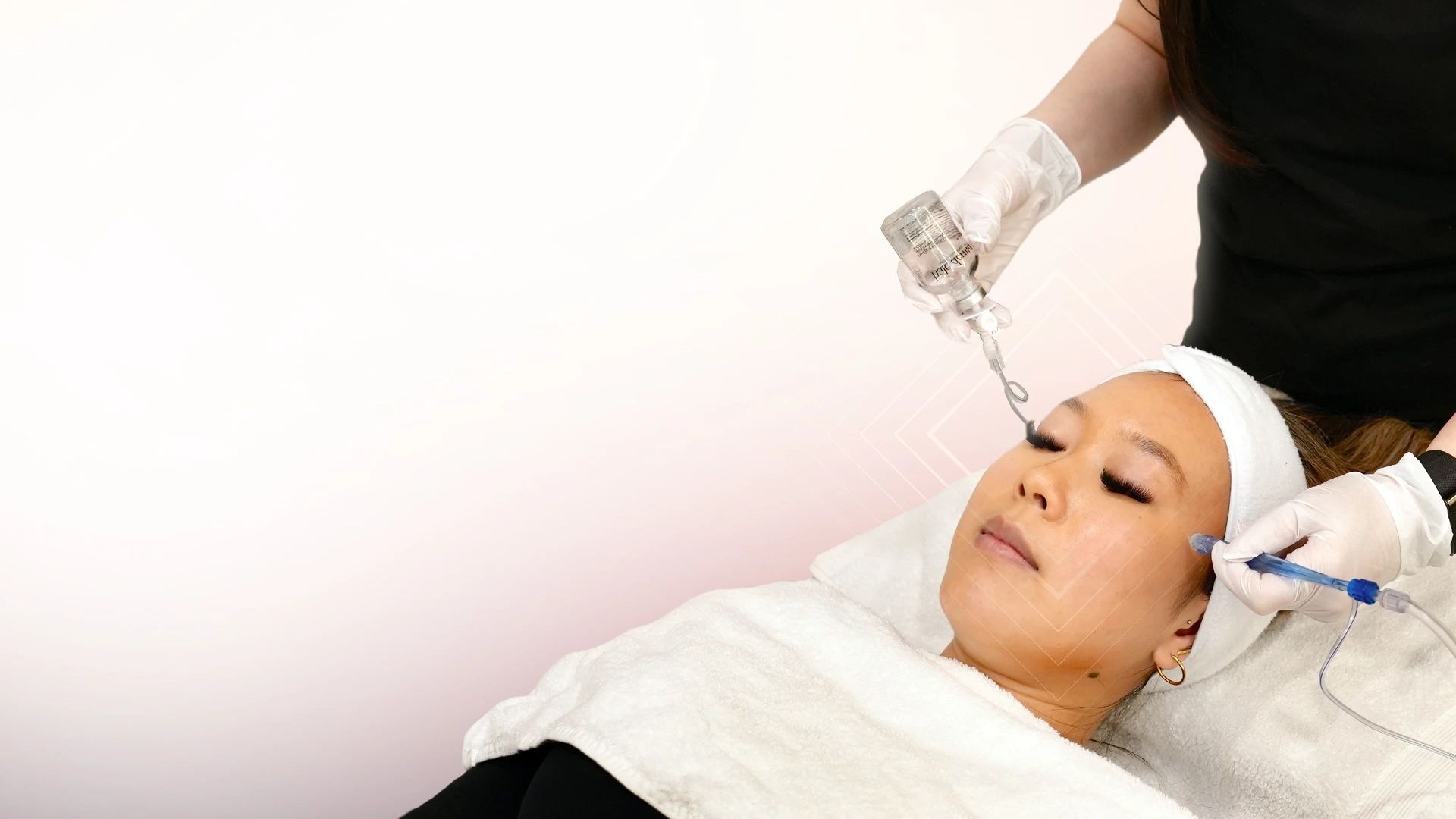 JetPeel™ Infusion Facial by Xcite Tech treatment at Toronto medical spa - Calm Lymphatic Facial for Inflammation & Hydration...